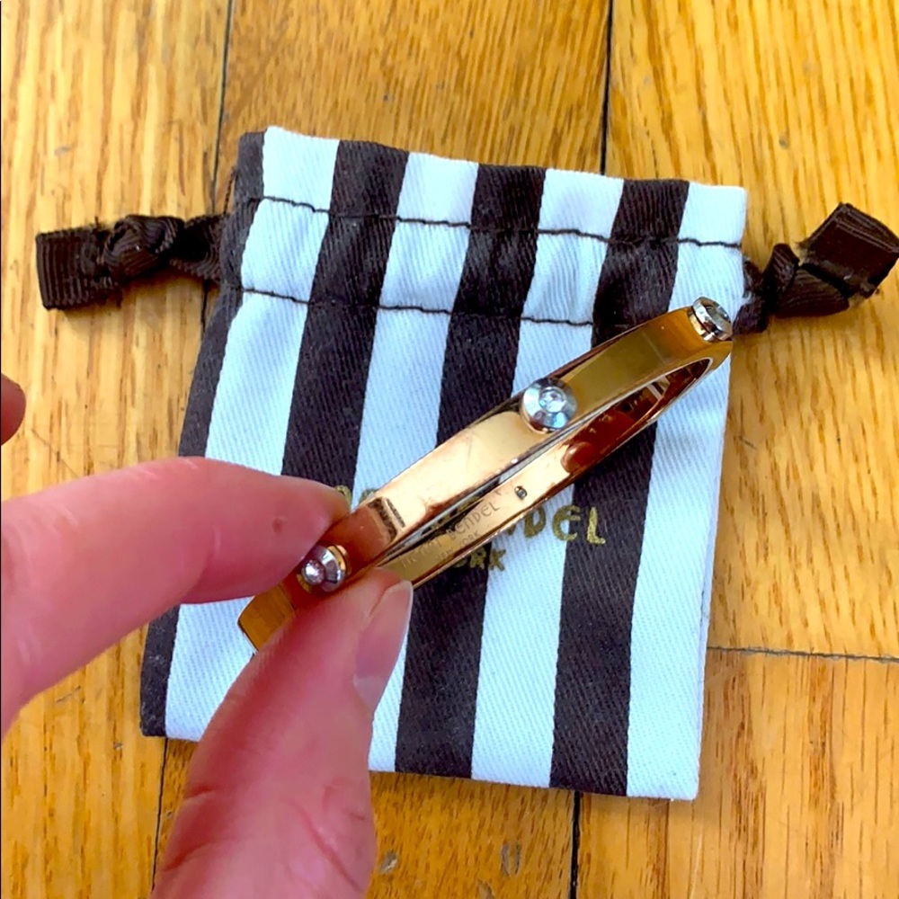 Henri Bendel Rose Gold Swarovski Bracelet